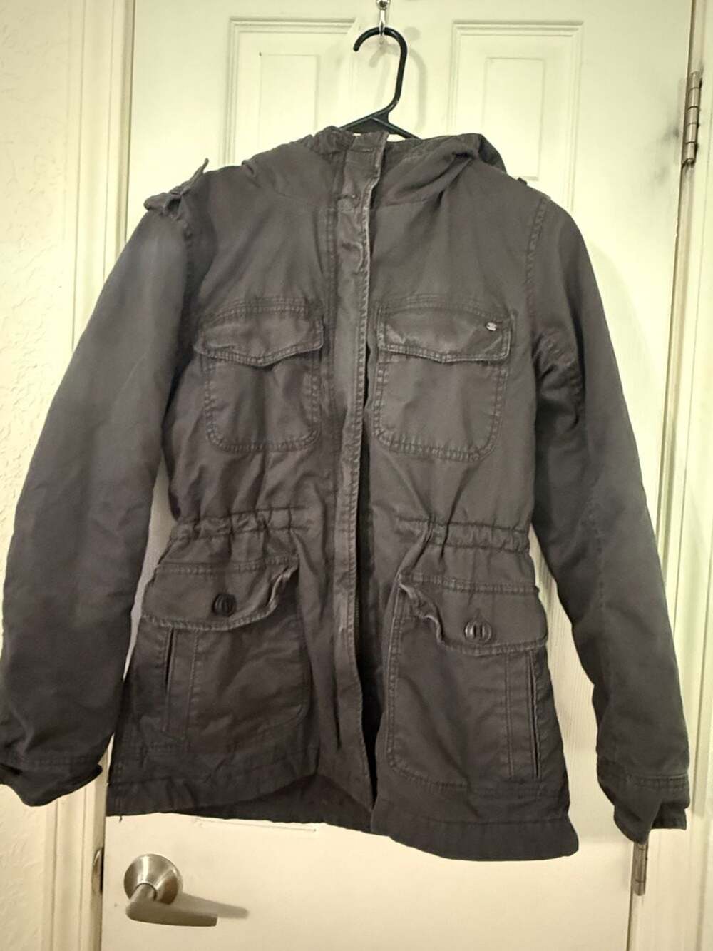 American Eagle Outfitters Women's Hooded Utility Field Jacket